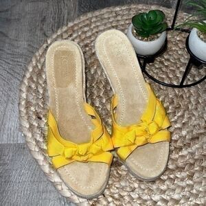 J. Crew daisy Espadrille wedge sandals size 6 NWT